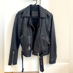 All Saints Classic Leather Jacket